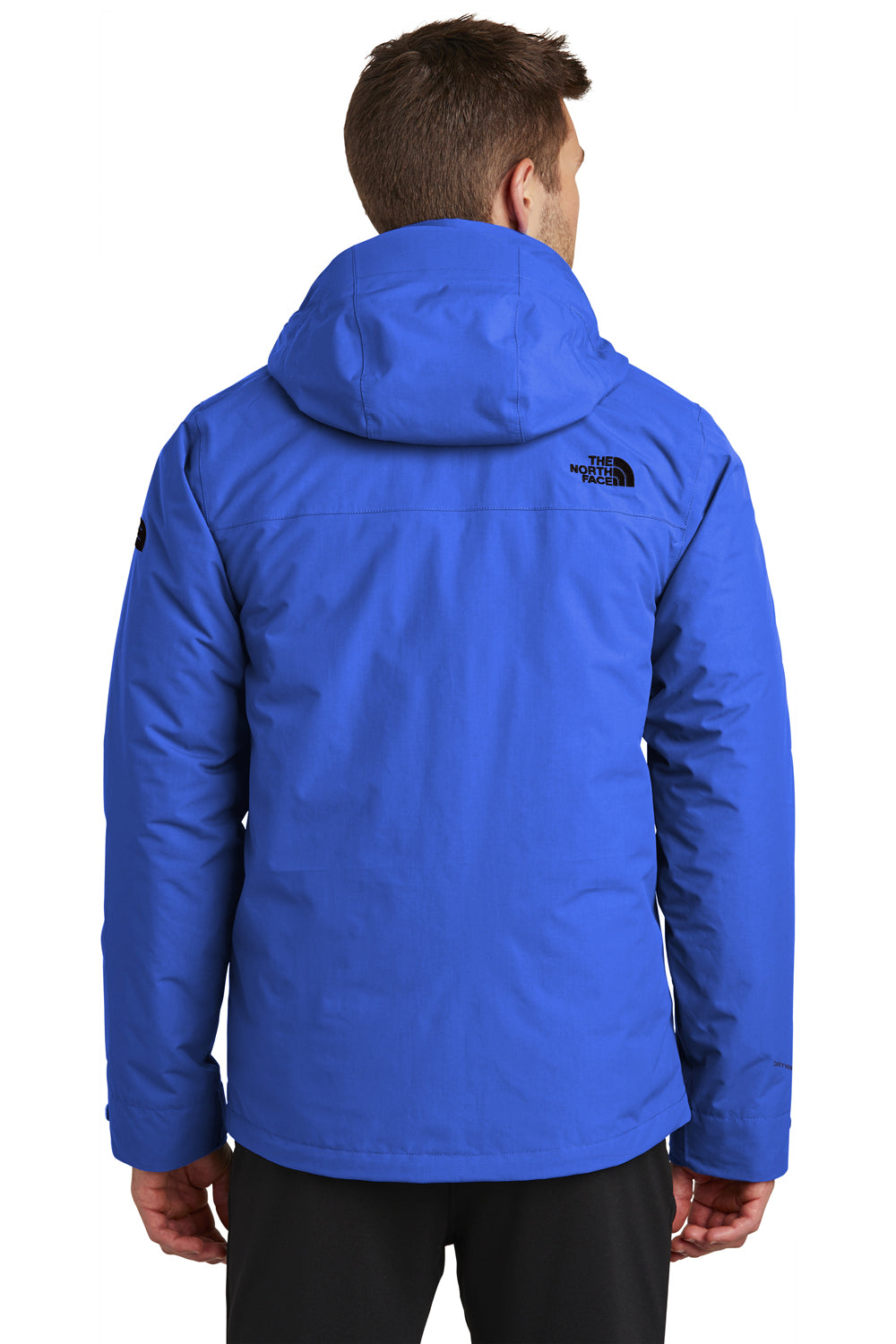The North Face NF0A3VHR Mens Traverse Triclimate 3-in-1 Waterproof Full Zip Hooded Jacket Monster Blue Back