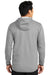 Nike NKAH6268 Mens Therma-Fit Fleece Full Zip Hooded Sweatshirt Hoodie Grey Back