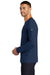 Nike NKBQ5232 Mens Core Long Sleeve Crewneck T-Shirt Navy Blue Side
