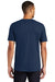 Nike NKBQ5233 Mens Core Short Sleeve Crewneck T-Shirt Navy Blue Back