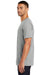Nike NKBQ5233 Mens Core Short Sleeve Crewneck T-Shirt Heather Grey Side