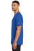 Nike NKBQ5233 Mens Core Short Sleeve Crewneck T-Shirt Rush Blue Side