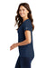 Nike NKBQ5236 Womens Core Short Sleeve Scoop Neck T-Shirt Navy Blue Side