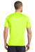 Ogio OE320 Mens Endurance Pulse Jersey Moisture Wicking Short Sleeve Crewneck T-Shirt Pace Yellow Back