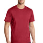 Ogio Mens Endurance Pulse Jersey Moisture Wicking Short Sleeve Crewneck T-Shirt - Ripped Red