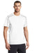 Ogio OE320 Mens Endurance Pulse Jersey Moisture Wicking Short Sleeve Crewneck T-Shirt White Front