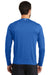 Ogio OE321 Mens Endurance Pulse Jersey Moisture Wicking Long Sleeve Crewneck T-Shirt Electric Blue Back