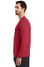 Ogio OE321 Mens Endurance Pulse Jersey Moisture Wicking Long Sleeve Crewneck T-Shirt Red Side