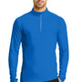 Ogio Mens Endurance Nexus Moisture Wicking 1/4 Zip Sweatshirt - Electric Blue