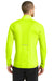 Ogio OE335 Mens Endurance Nexus Moisture Wicking 1/4 Zip Sweatshirt Pace Yellow Back