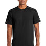 Ogio Mens Endurance Peak Jersey Moisture Wicking Short Sleeve Crewneck T-Shirt - Blacktop