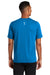 Ogio OE336 Mens Endurance Peak Jersey Moisture Wicking Short Sleeve Crewneck T-Shirt Blue Back