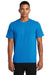Ogio OE336 Mens Endurance Peak Jersey Moisture Wicking Short Sleeve Crewneck T-Shirt Blue Front