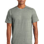Ogio Mens Endurance Peak Jersey Moisture Wicking Short Sleeve Crewneck T-Shirt - Heather Gear Grey