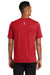 Ogio OE336 Mens Endurance Peak Jersey Moisture Wicking Short Sleeve Crewneck T-Shirt Red Back
