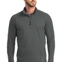 Ogio Mens Endurance Radius Moisture Wicking 1/4 Zip Sweatshirt - Gear Grey