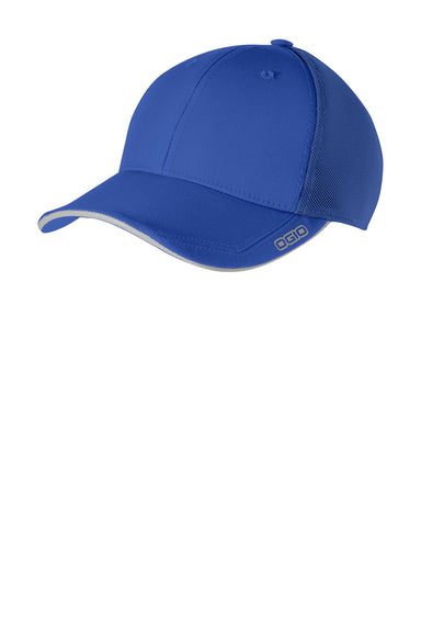 Ogio OE654 Mens Endurance Moisture Wicking Stretch Fit Hat Royal Blue Front