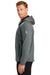 Ogio OE723 Mens Endurance Liquid Wind & Water Resistant Full Zip Hooded Jacket Diesel Grey Side