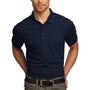 Ogio Mens Caliber 2.0 Moisture Wicking Short Sleeve Polo Shirt - Navy Blue