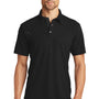 Ogio Mens Accelerator Moisture Wicking Short Sleeve Polo Shirt w/ Pocket - Blacktop