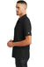 Ogio OG102 Mens Accelerator Moisture Wicking Short Sleeve Polo Shirt w/ Pocket Black Side