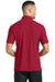 Ogio OG102 Mens Accelerator Moisture Wicking Short Sleeve Polo Shirt w/ Pocket Red Back