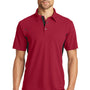Ogio Mens Accelerator Moisture Wicking Short Sleeve Polo Shirt w/ Pocket - Signal Red