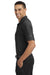 Ogio OG1030 Mens Linear Moisture Wicking Short Sleeve Polo Shirt Black Side