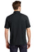 Ogio OG106 Mens Trax Moisture Wicking Short Sleeve Polo Shirt Black/Grey Back