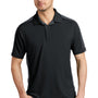 Ogio Mens Trax Moisture Wicking Short Sleeve Polo Shirt - Blacktop/Diesel Grey