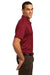 Ogio OG109 Mens Hybrid Moisture Wicking Short Sleeve Polo Shirt Red Side