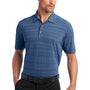 Ogio Mens Elixir Moisture Wicking Short Sleeve Polo Shirt - Indigo Blue