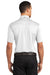 Ogio OG122 Mens Gauge Moisture Wicking Short Sleeve Polo Shirt White Back