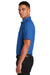 Ogio OG126 Mens Onyx Moisture Wicking Short Sleeve Polo Shirt Electric Blue Side