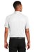 Ogio OG126 Mens Onyx Moisture Wicking Short Sleeve Polo Shirt White Back