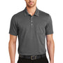 Ogio Mens Express Moisture Wicking Short Sleeve Polo Shirt w/ Pocket - Blacktop - Closeout