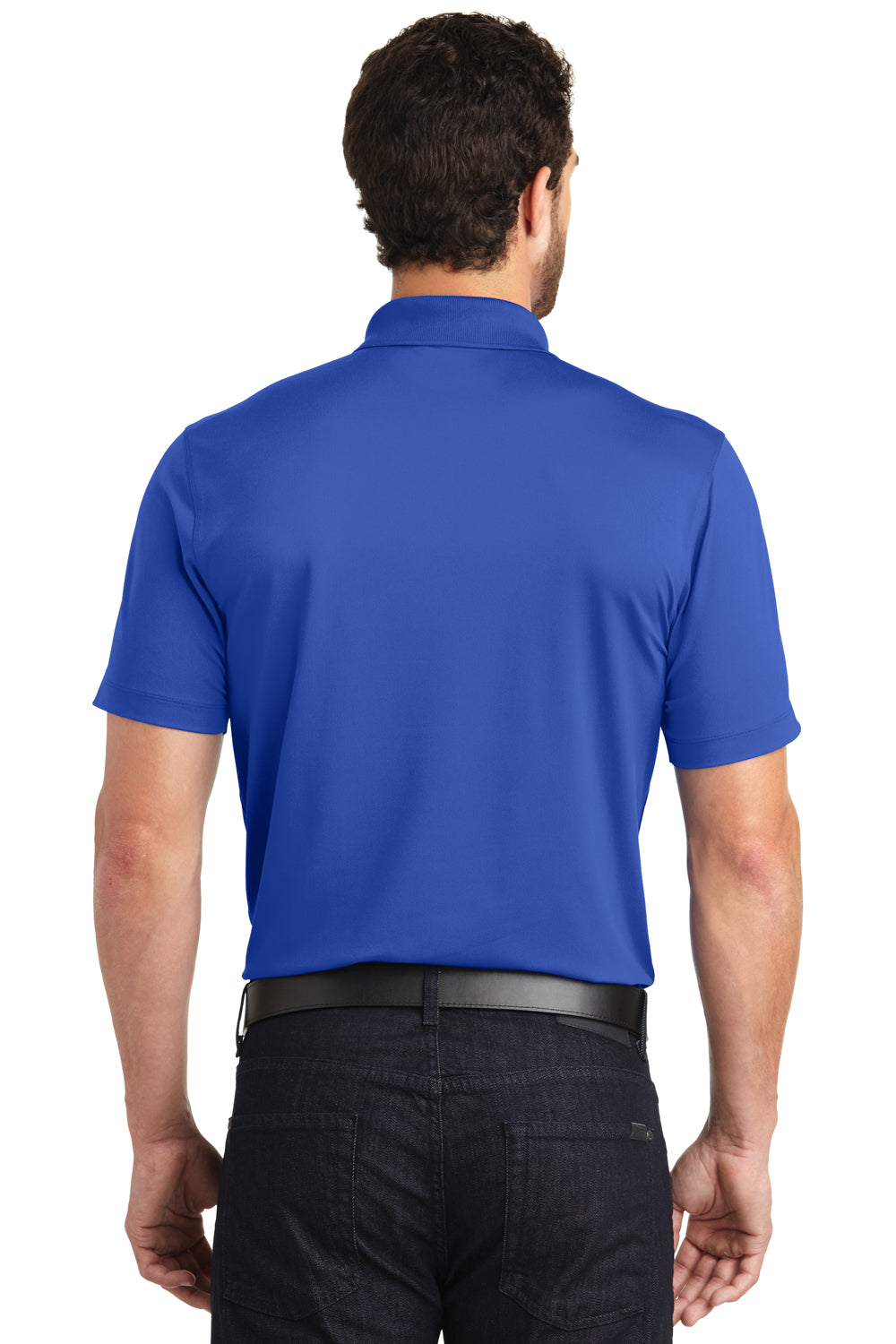 Ogio OG130 Mens Metro Moisture Wicking Short Sleeve Polo Shirt Enzyme Blue Back
