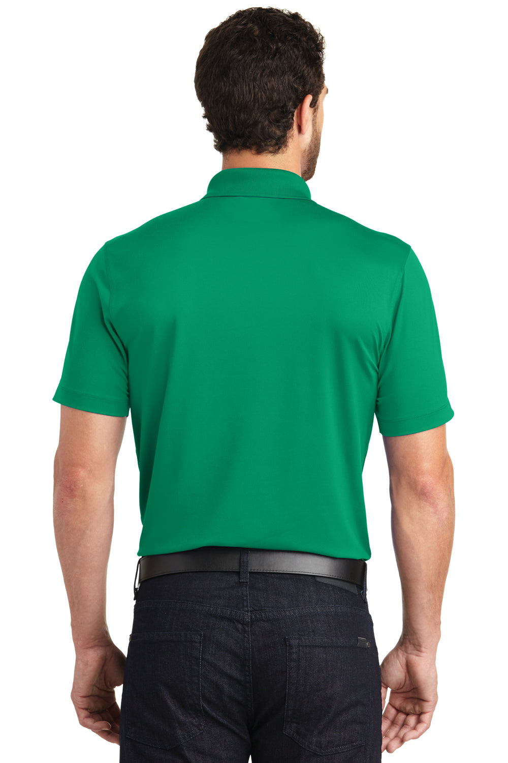 Ogio OG130 Mens Metro Moisture Wicking Short Sleeve Polo Shirt Shift Green Back