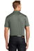 Ogio OG133 Mens Orbit Moisture Wicking Short Sleeve Polo Shirt Black/Grey Back