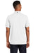 Ogio OG138 Mens Limit Moisture Wicking Short Sleeve Polo Shirt White Back