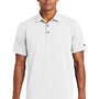 Ogio Mens Limit Moisture Wicking Short Sleeve Polo Shirt - Bright White
