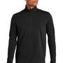Ogio Mens Limit Moisture Wicking 1/4 Zip Sweatshirt - Blacktop