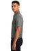 Ogio OG140 Mens Gravitate Moisture Wicking Short Sleeve Polo Shirt Heather Grey Side