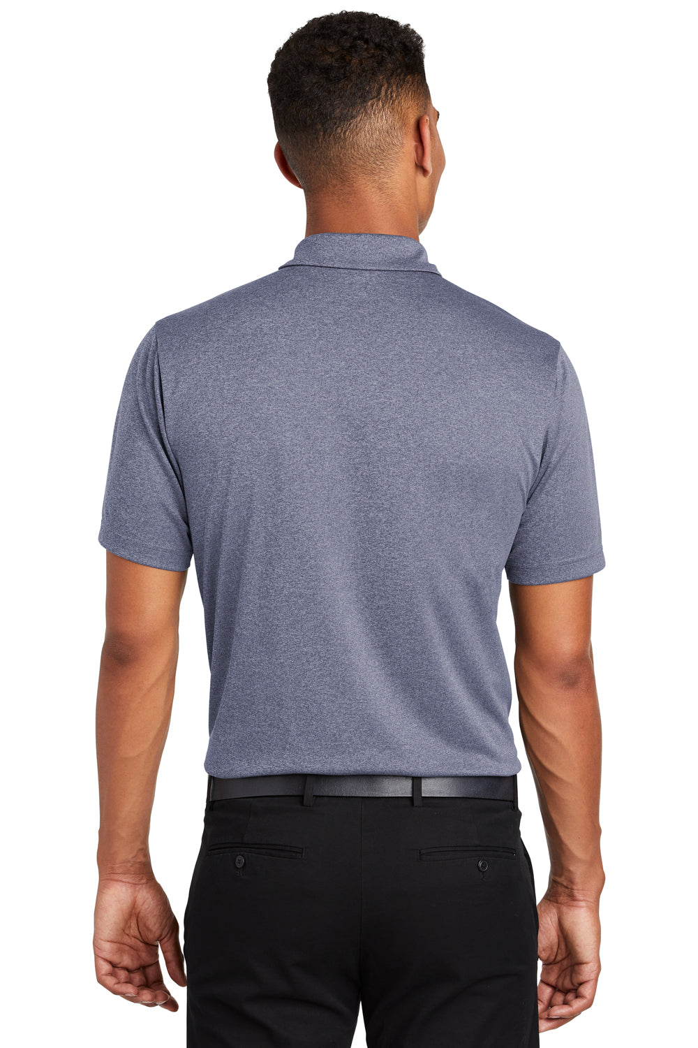 Ogio OG140 Mens Gravitate Moisture Wicking Short Sleeve Polo Shirt Navy Blue Back