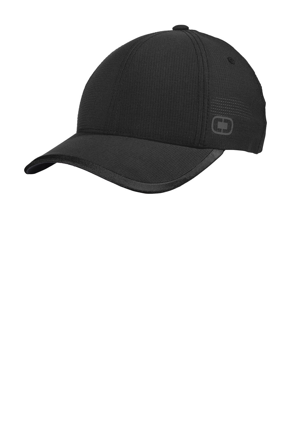 Ogio OG601 Mens Adjustable Hat Black Front