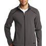 Ogio Mens Exaction Wind & Water Resistant Full Zip Jacket - Tarmac Grey