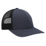 Pacific Headwear Mens Low Pro Mesh Adjustable Trucker Hat - Graphite Grey/Black/Graphite Grey