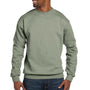 Hanes Mens EcoSmart Print Pro XP Fleece Crewneck Sweatshirt - Stonewashed Green