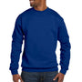 Hanes Mens EcoSmart Print Pro XP Pill Resistant Fleece Crewneck Sweatshirt - Deep Royal Blue