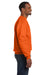 Hanes P160 EcoSmart Print Pro XP Fleece Crewneck Sweatshirt Orange Side